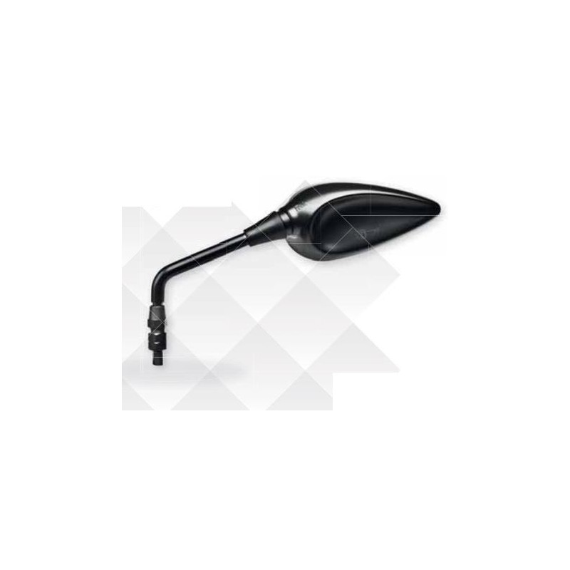 PAIR OF FAR UNIVERSAL REAR-VIEW MIRRORS FOR NAKED MOTORCYCLES, BLACK