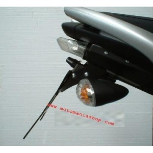 PORTAMATRÍCULA SUZUKI GLADIUS 650 2009-2016, CON INCLINACIÓN AJUSTABLE