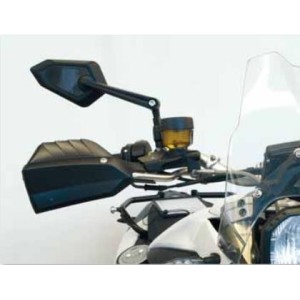 PAAR UNIVERSALER FERNSPIEGEL FÜR NACKTE MOTORRÄDER, SCHWARZ
