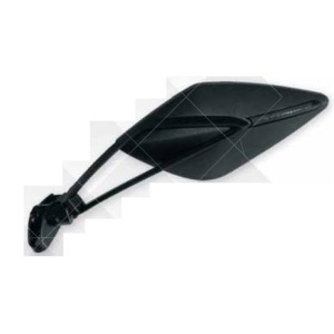 PAIR OF REAR-VIEW MIRRORS VIPER 8 UNIVERSAL FOR MOTORCYCLE FAIRINGS, BLACK, APPROVED