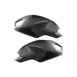 CARBON FIBER TANK SEITENABDECKUNGEN DUCATI MONSTER 696 2008-2011, MONSTER 796 2010-2013, MONSTER 1100 2009-2013