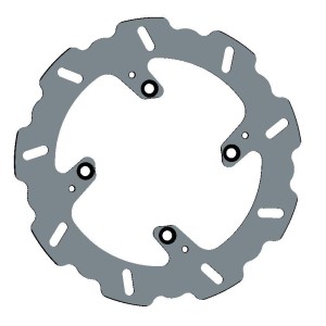BREMSSCHEIBEN HINTEN BRAKING WAVE W-FIX DUCATI HYPERMOTARD 939 2016-2018