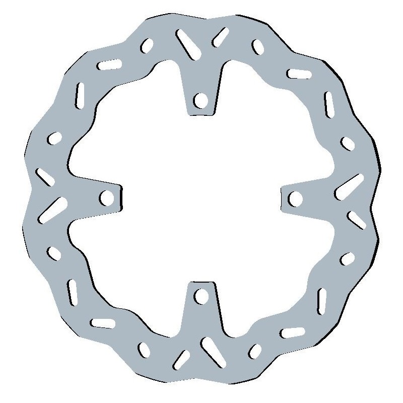 BREMSSCHEIBEN HINTEN BRAKING WAVE W-FIX KAWASAKI Z 900 2017-2019