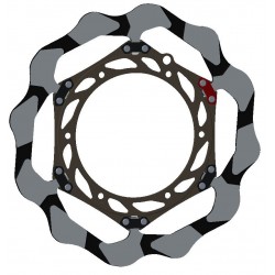 BREMSSCHEIBEN VORNE BRAKING BATFLY EPTA KTM EXC 300 (2T) 2017-2019