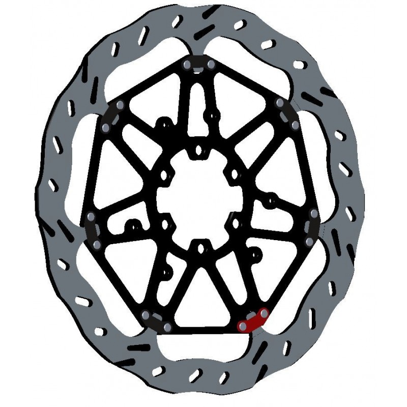 PAAR BREMSSCHEIBEN VORNE BRAKING EPTA WAVE BMW HP4 2013-2014