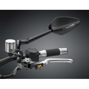 TWO-POSITION REARVIEW MIRROR WITH INTEGRATED DIRECTION INDICATOR FAST RIZOMA L NAKED, APPROVED