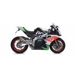 ARROW GP2 EXHAUST APRILIA RSV4 RR 2017-2020, TITANIUM, APPROVED