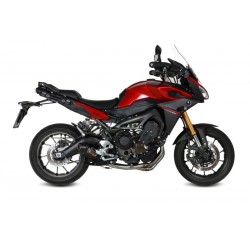 IMPIANTO DI SCARICO COMPLETO MIVV OVALE PER YAMAHA TRACER 900 GT 2018-2020, DEKAT CARBONIO