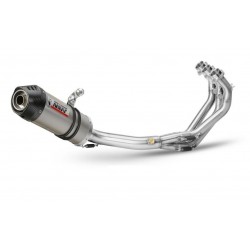 COMPLETE EXHAUST SYSTEM MIVV OVAL YAMAHA TRACER 900 GT 2018-2020, DEKAT TITANIUM/CARBON