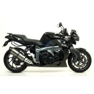 TERMINALE ARROW MAXI RACE-TECH BMW K 1300 R 2009-2015, TITANIO/CARBONIO, CATALIZZATO