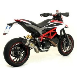 ARROW RACE-TECH EXHAUST DUCATI HYPERMOTARD 821 2013-2015, TITANIUM/CARBON, CATALYTIC