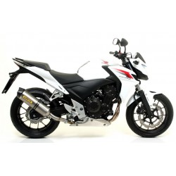 ARROW RACE-TECH EXHAUST HONDA CB 500 F 2013-2015, TITANIUM/CARBON, APPROVED