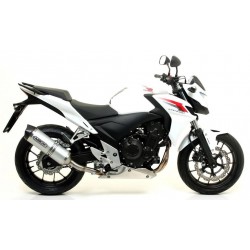 ARROW RACE-TECH EXHAUST HONDA CB 500 F 2013-2015, ALUMINUM/CARBON, APPROVED