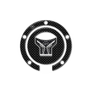 PEGATINA 3D PROTECCIÓN TAPA DEPÓSITO HONDA (5 AGUJEROS), CARBON LOOK