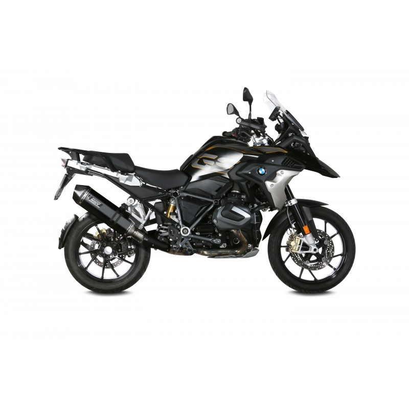 TERMINALE MIVV SPEED EDGE BMW R 1250 GS 2018-2020, OMOLOGATO BLACK/CARBONIO