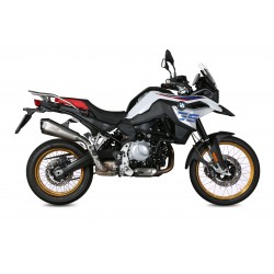 EXHAUST MIVV DELTA RACE BMW F 850 GS 2018-2020, APPROVED STEEL/CARBON