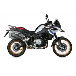 EXHAUST MIVV DELTA RACE BMW F 850 GS 2018-2020, APPROVED STEEL/CARBON