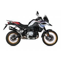 EXHAUST MIVV DELTA RACE FOR BMW F 850 GS 2018-2020, APPROVED BLACK/CARBON