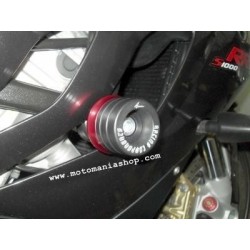 PAR DE ALMOHADILLAS DE PROTECCIÓN DE CARENADO 4-RACING YAMAHA R1 2009-2014 ORO