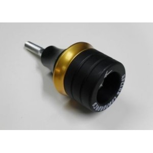 PAR DE ALMOHADILLAS DE PROTECCIÓN DE CARENADO 4-RACING YAMAHA R1 2009-2014 ORO