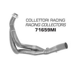 ARROW RACE-TECH FULL EXHAUST SYSTEM KAWASAKI NINJA 650 2017-2019, ALUMINUM/STEEL, CATALYTIC