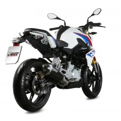 TERMINALE MIVV DELTA RACE PER BMW G 310 R 2016-2020, DEKAT BLACK/CARBONIO