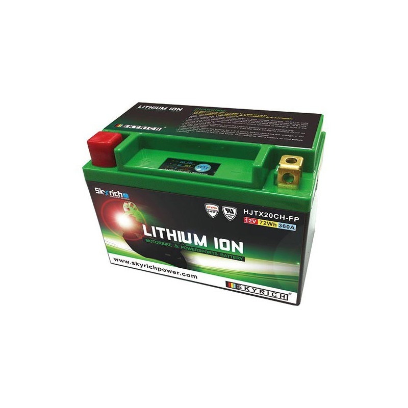 LITHIUM BATTERY SKYRICH HJTX20CH TRIUMPH TIGER 800 XC 2011-2014 (FOR EU ONLY)