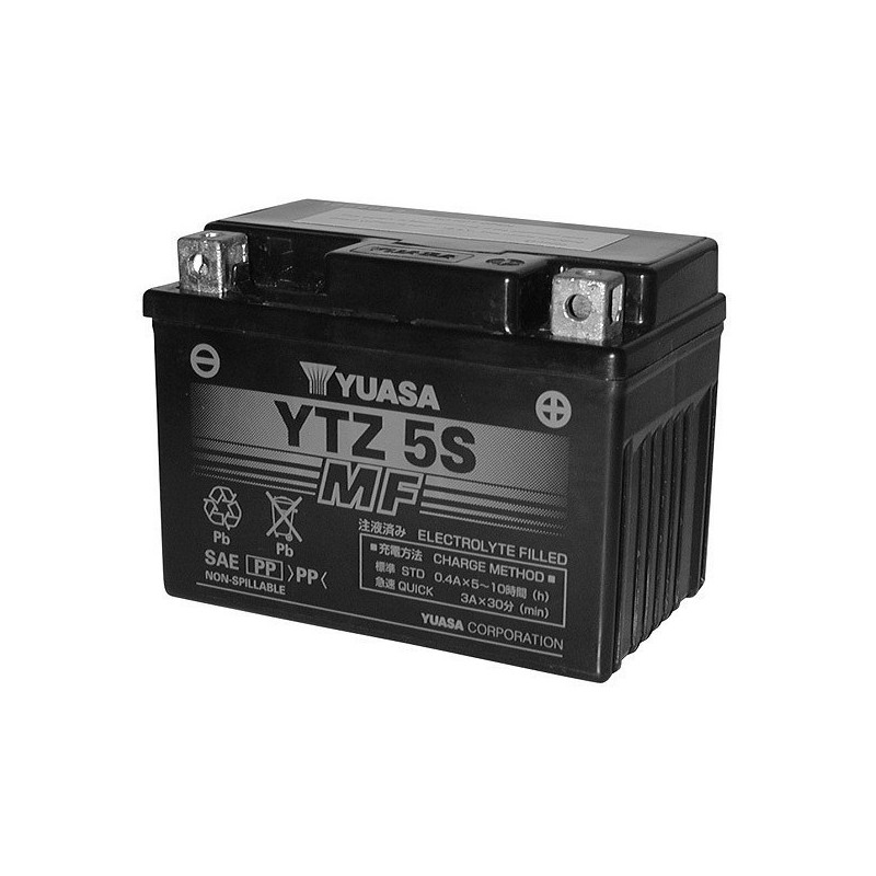 BATERIA PRECARGADA SELLADA YUASA YTZ5-S KTM EXC 250 2000-2003