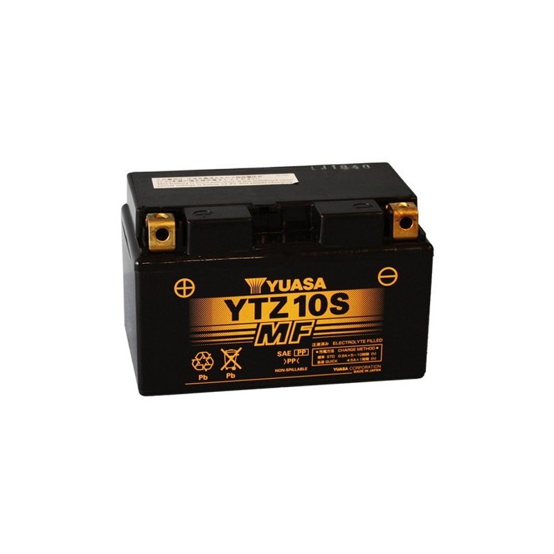 YUASA YTZ10-S SEALED BATTERY BMW G 650 XMOTO 2009-2010