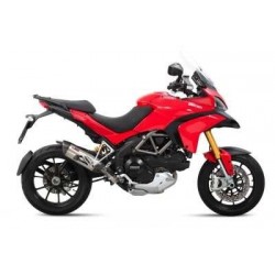 EXHAUST MIVV SUONO DUCATI MULTISTRADA 1200/S 2010-2014, DEKAT STEEL/CARBON