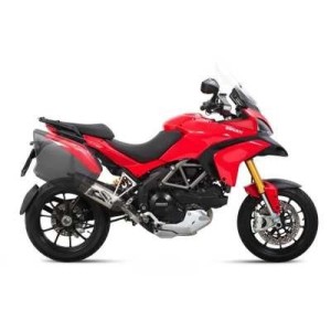 EXHAUST MIVV SUONO DUCATI MULTISTRADA 1200/S 2010-2014, DEKAT STEEL/CARBON