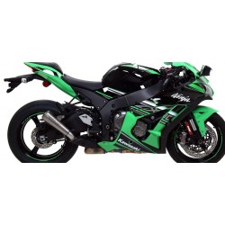 TERMINALE ARROW PRO-RACE KAWASAKI ZX-10R 2016-2020, TITANIO, DEKAT