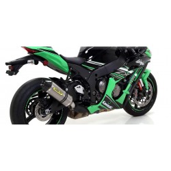 ARROW RACE-TECH EXHAUST KAWASAKI ZX-10R 2016-2020, TITANIUM/CARBON, DEKAT