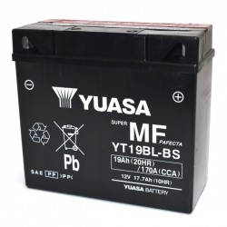 BATTERIA YUASA YT19BL-BS SENZA MANUTENZIONE CON ACIDO A CORREDO BMW R 1200 RT 2005-2009