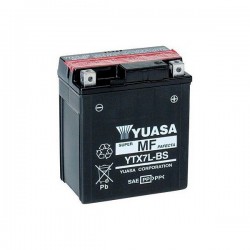 BATERIA YUASA YTX7L-BS SIN MANTENIMIENTO CON ACIDO SUMINISTRADA HONDA HORNET 600 1998-2001