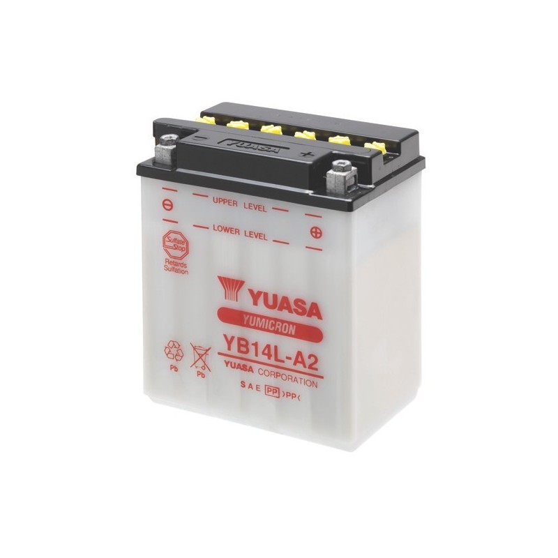 YUASA YB14L-A2 BATTERIE MOTO GUZZI BREVA 750