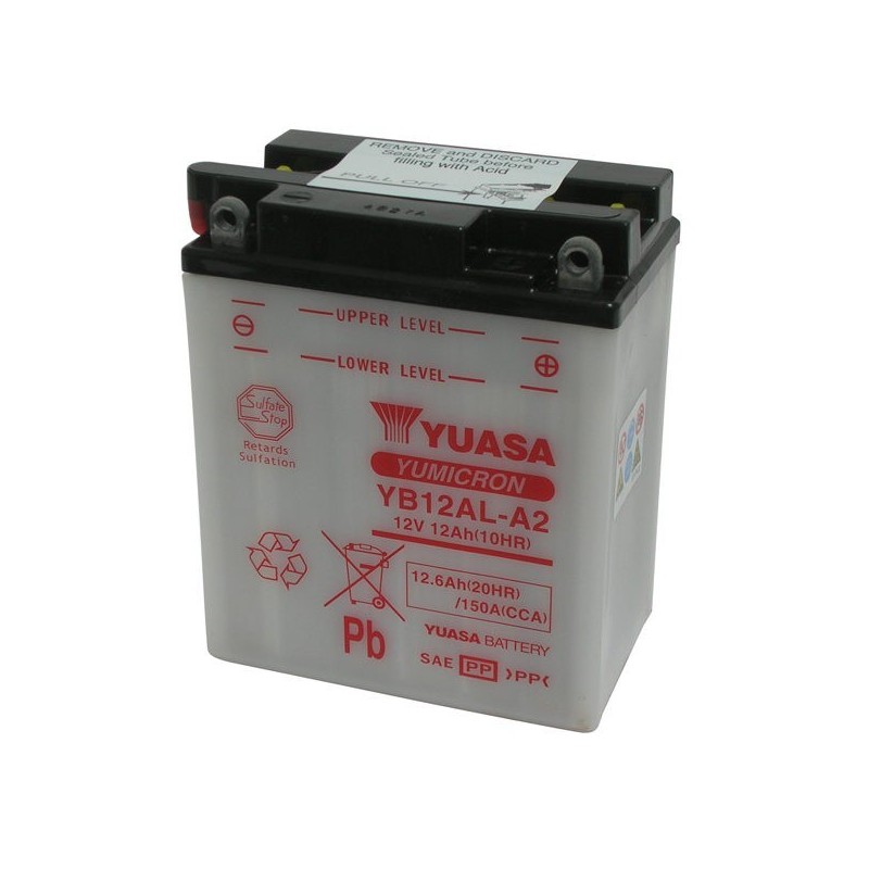 YUASA YB12AL-A2 BATTERIE BMW F 650 GS 2000-2007