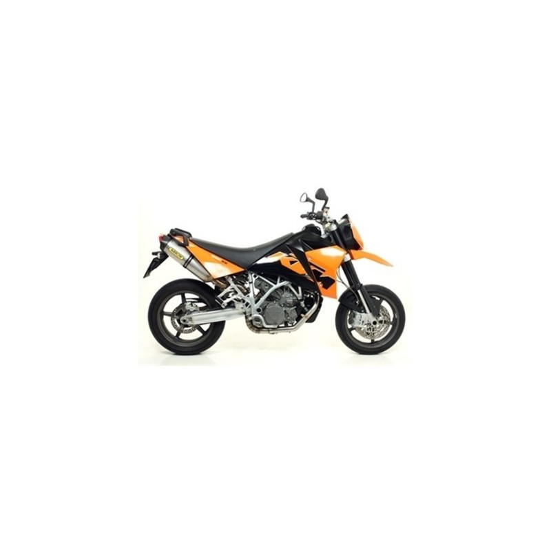 ARROW RACE-TECH FULL EXHAUST SYSTEM KTM SUPERMOTO 950 2005-2008, TITANIUM/CARBON, DEKAT