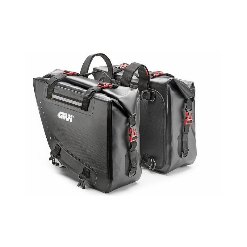 PAIR OF WATERPROOF SIDE BAGS GIVI, 15 LITERS