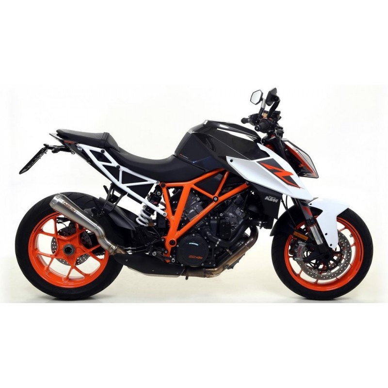 TERMINALE ARROW PRO-RACE KTM 1290 SUPER DUKE R 2017-2019, TITANIO, OMOLOGATO