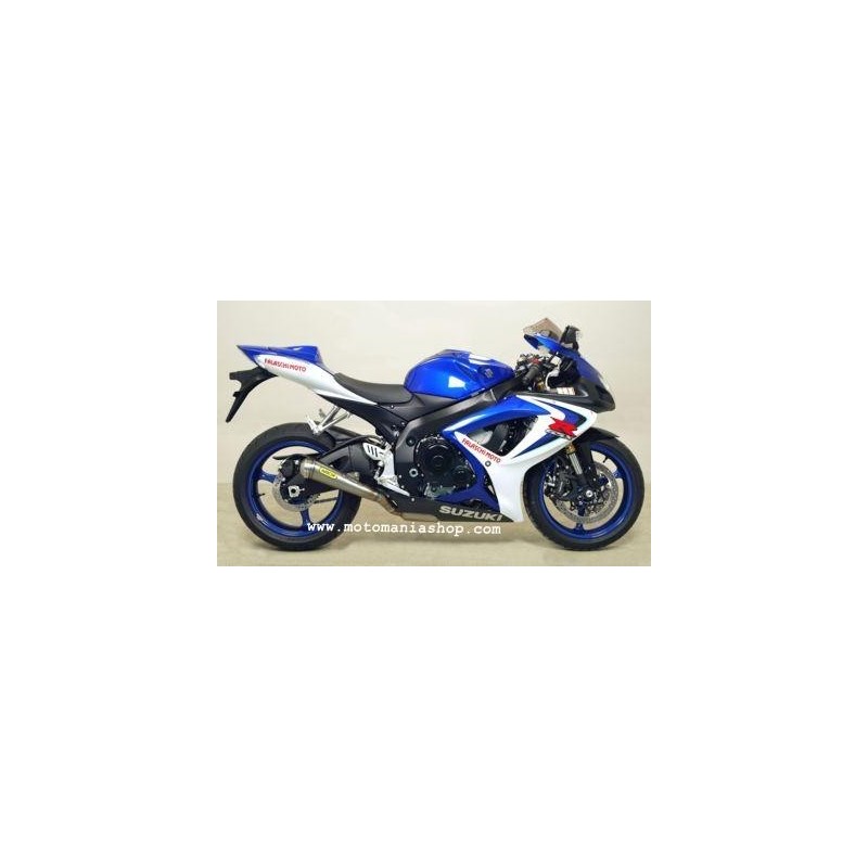 TERMINALE ARROW PRO-RACE SUZUKI GSX-R 750 2006-2007, TITANIO, OMOLOGATO