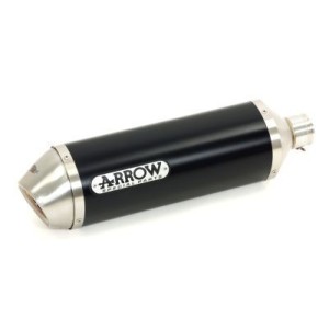 TERMINALE ARROW RACE-TECH SUZUKI GSX 650 F 2010-2013, ALLUMINIO DARK/CARBONIO, OMOLOGATO