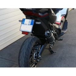 LICENSE PLATE SUPPORT HONDA X-ADV 750 2017-2020, WITH ADJUSTABLE INCLINATION