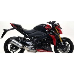 ARROW RACE-TECH EXHAUST SUZUKI GSX-S 1000 F 2015-2020, ALUMINUM/CARBON, APPROVED