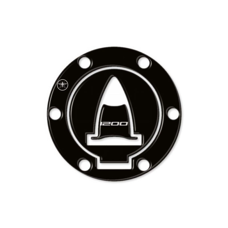 3D STICKERS PROTECTION TANK CAP BLACK DUCATI MULTISTRADA 1200/S/ENDURO