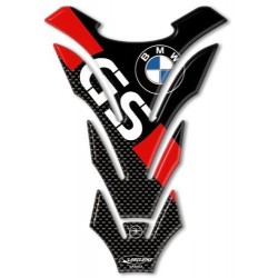 PEGATINA 3D PROTECCIÓN DEPÓSITO BMW GS CM 14 X 20 ROJO