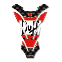 3D STICKER MOTORCYCLE TANK PROTECTION SIMPSON BEER DUFF