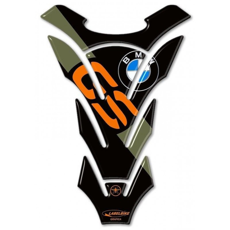 ADESIVO 3D PROTEZIONE SERBATOIO BMW GS CM 14 X 20