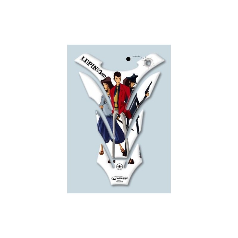 3D STICKER MOTORCYCLE TANK PROTECTION LUPINE III