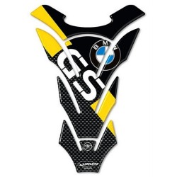 PEGATINA 3D PROTECCIÓN DEPÓSITO BMW GS CM 14 X 20 AMARILLO